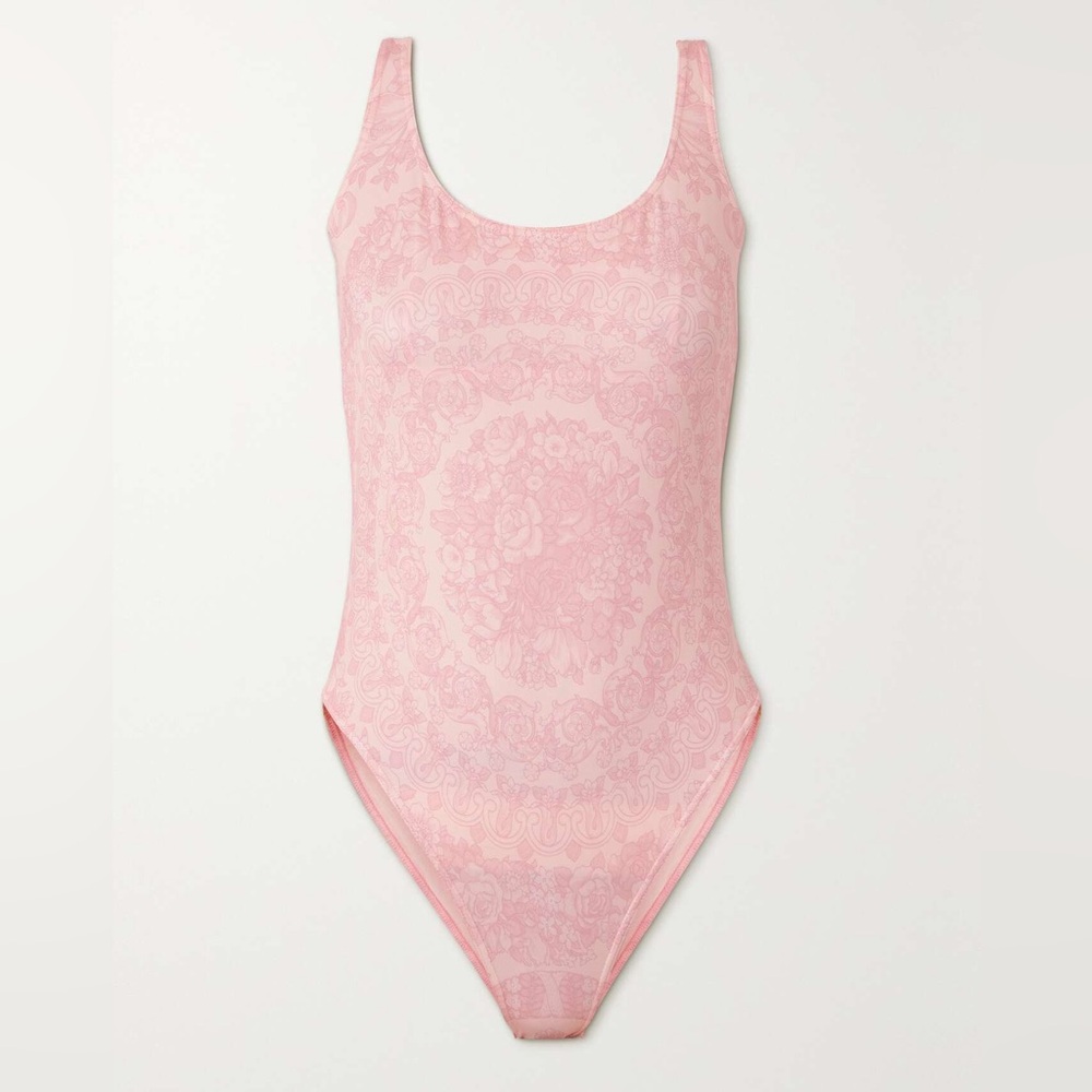 VERSACE Vita printed swimsuit